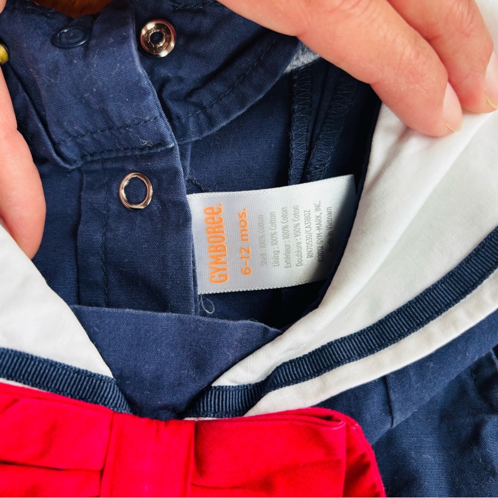 Gymboree Navy Sailor Dress - Picture 3 of 6